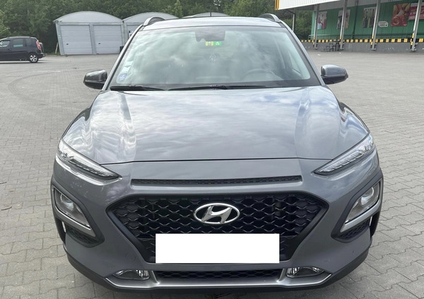 Hyundai Kona cena 51449 przebieg: 123200, rok produkcji 2019 z Gubin małe 154